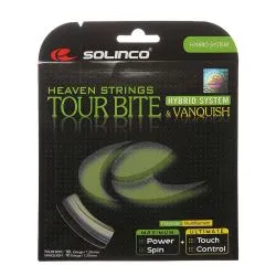 SOLINCO Tourbite 16L + Vanquish 16 Hybrid Tennis String Set