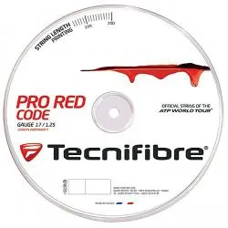 TECNIFIBRE Pro Red Code Tennis String Reel (17 / 1.25mm, 200m)
