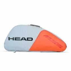 HEAD Radical 6R Combi 2021 Kit Bag (Grey/Orange)