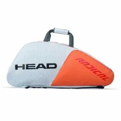 HEAD Radical 9R Supercombi 2021 Kit Bag (Grey/Orange)