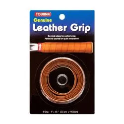 TOURNA Leather Replacement Grip (Brown)