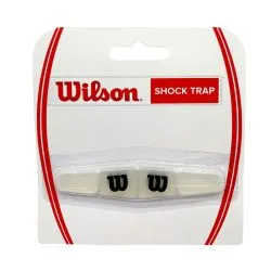 WILSON Shock Trap Racquet Dampener (Clear White)