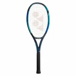 Yonex Ezone Feel Tennis Racquet (Strung, 250g, Sky Blue)