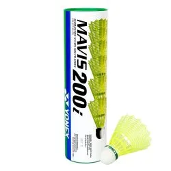 YONEX Mavis 200I Badminton Shuttlecock (Green/Yellow)