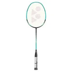 YONEX Nanoray 10 F Badminton Racquet (Strung, Sky Blue/Black)