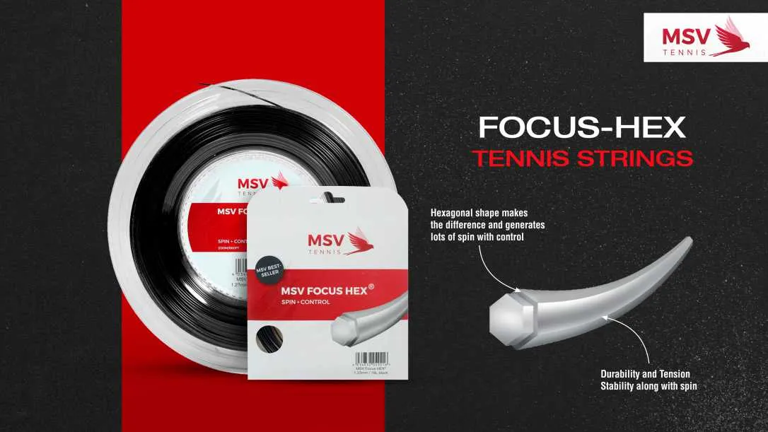 MSV Focus Hex Tennis Strings