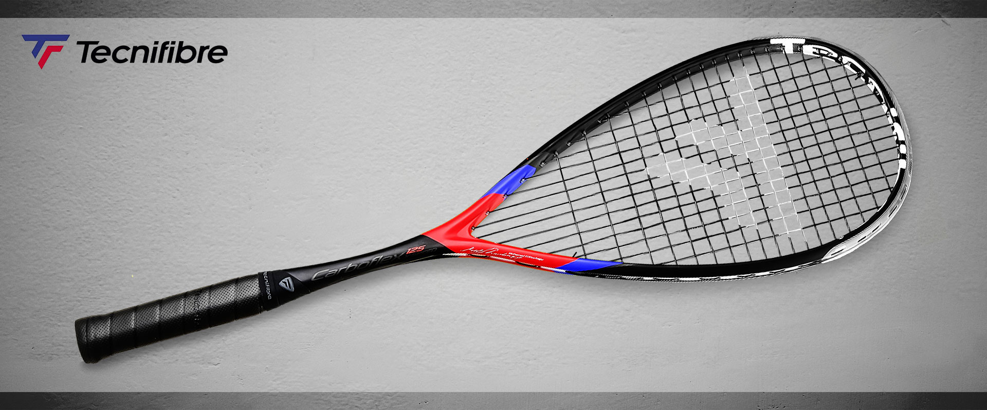 Tecnifibre Squash Racket Carboflex 125 S Basaltex Multiaxial Racquet 
